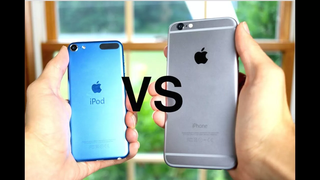 What’s the difference between an iPod and an iPhone?